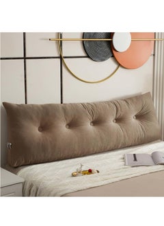 RATSAW Reading Cushion for Bed and Sofa Wedge Cushion Sofa Lumbar Cushion Bed Cushion Back Cushion Seat Cushion Bed Chair Cushion Headboard Bed Seat Cushion Removable Cover 150x50x20cm  - Image 2