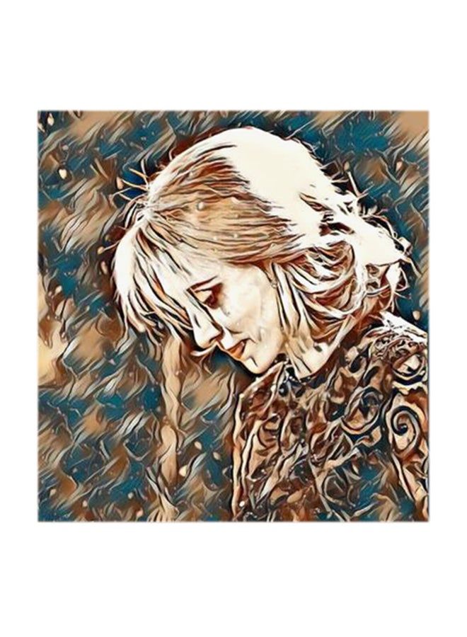 RYN Fairuz MDF Wall Art Multicolour 30x30centimeter - Image 1