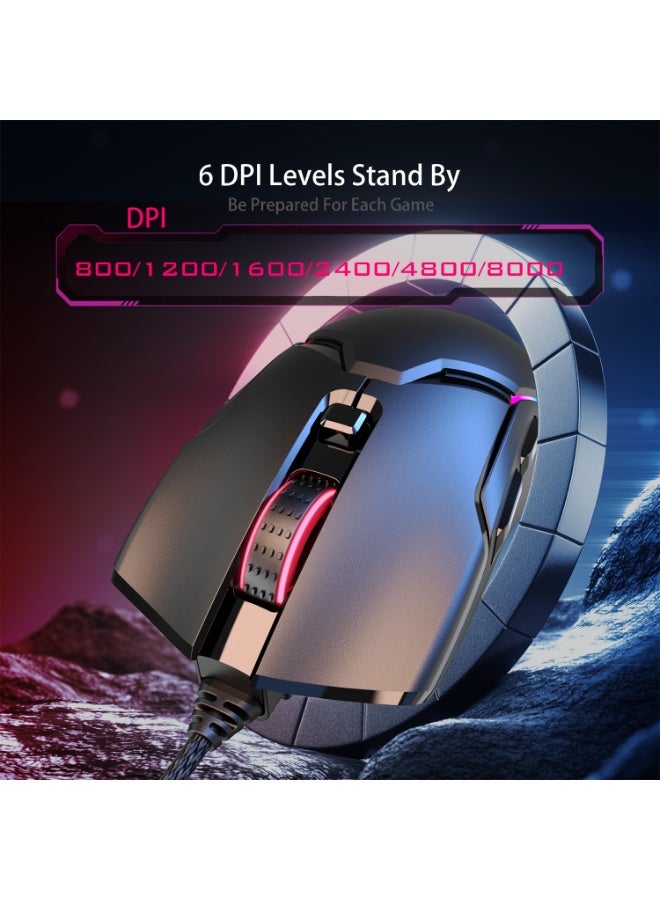 KUYING New Wired Single-Mode Gaming Mouse  - Image 4