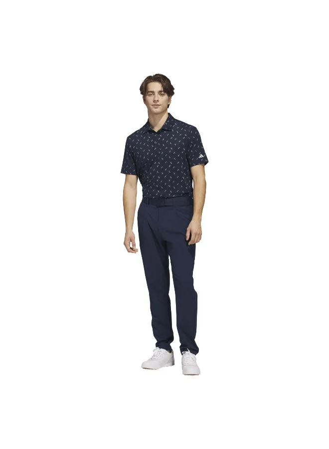 Adidas ultimate365 printed mesh men polo t-shirt