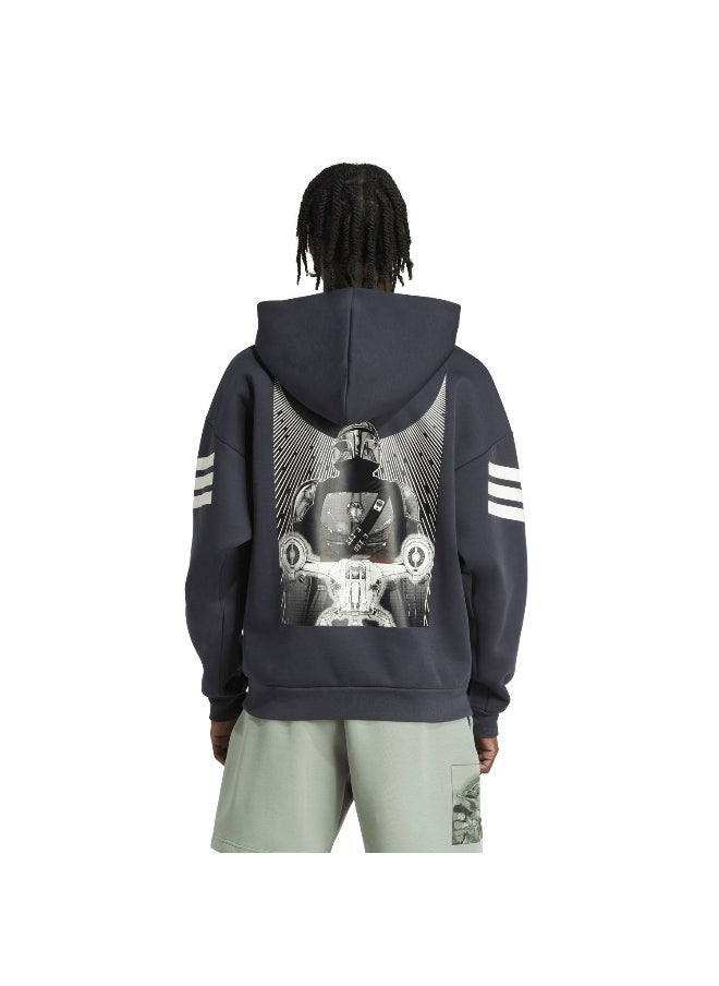 Adidas adidas star wars the mandalorian back men hooded sweatshirt  - Image 3