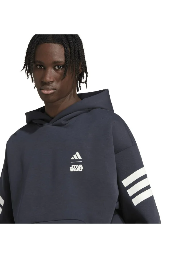 adidas ستار وورز الماندالوريان سويت شيرت بغطاء رأس للرجال