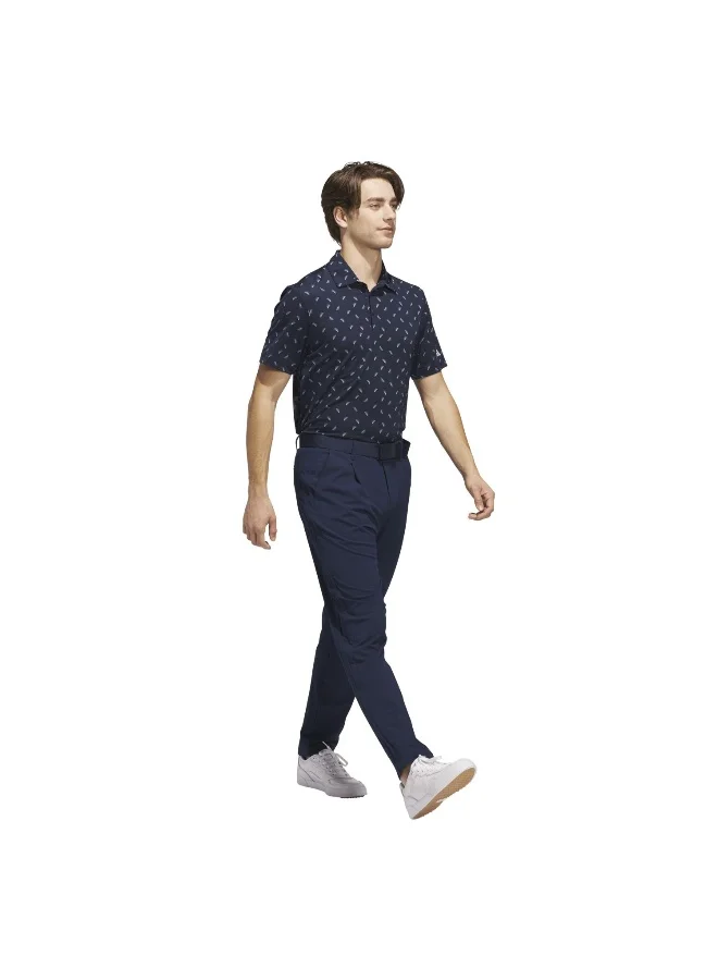 Adidas ultimate365 printed mesh men polo t-shirt