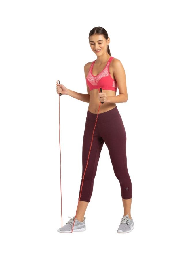 JOCKEY - Jockey Women Cotton Spandex Padded Wire Free Sports Bra - Image 1