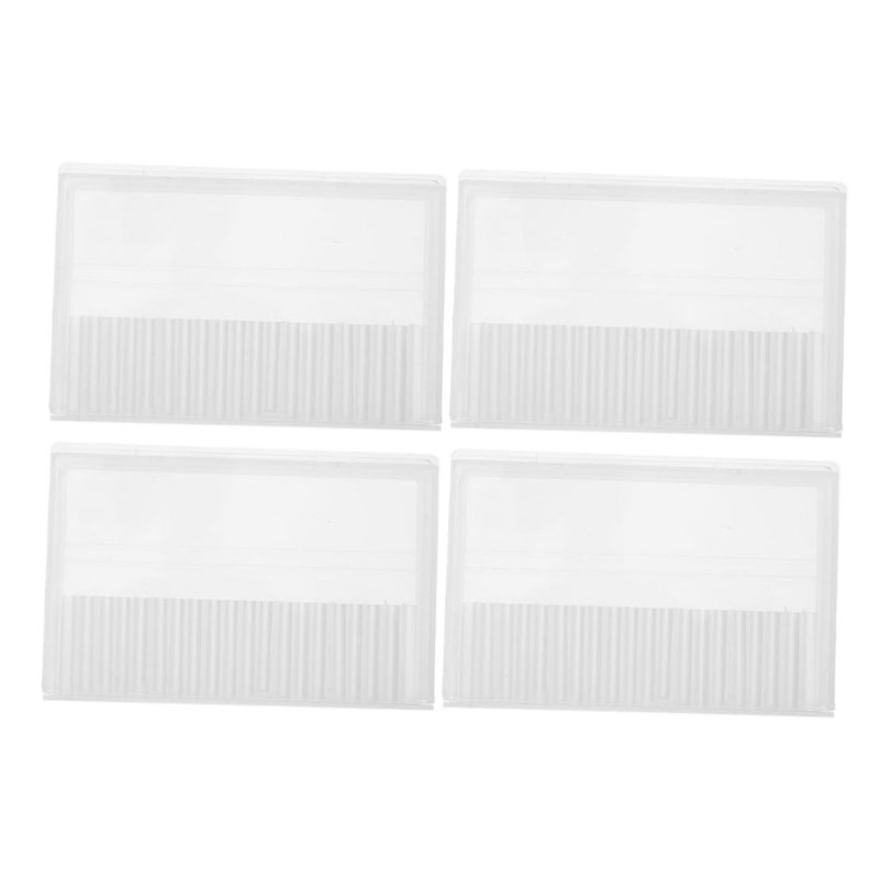 4Pcs Nail Drill Bits Holder Portable Manicure Tool Storage Organizer Box For Home Travel - Image 1