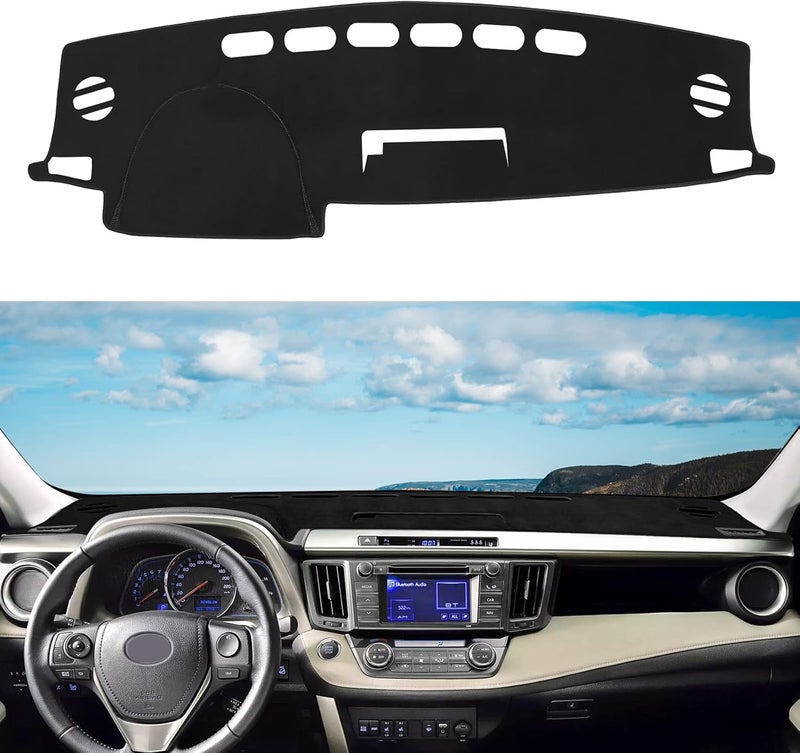 Rilsen Dashboard Cover Mat for Toyota RAV4 2013-2018 - Image 1