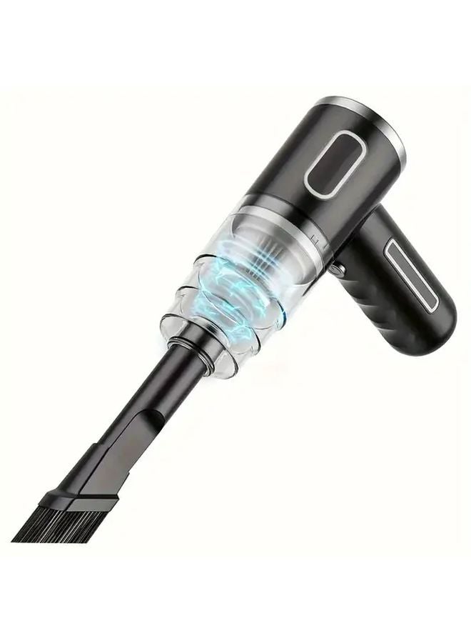 Black Handheld Vacuum Cleaner Portable Cordless Strong Suction for Car Home Office - Image 5