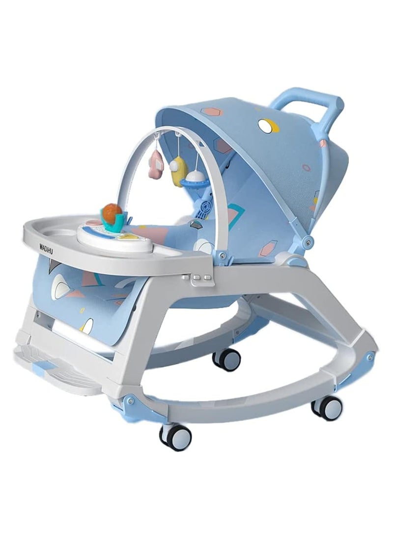 Generic - Multi-functional Non-skid Washable Baby Balance Bouncing Cradle With Removable Toy Bar - Image 1