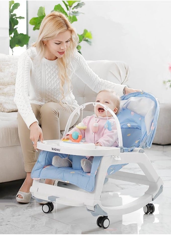 Generic - Multi-functional Non-skid Washable Baby Balance Bouncing Cradle With Removable Toy Bar - Image 1