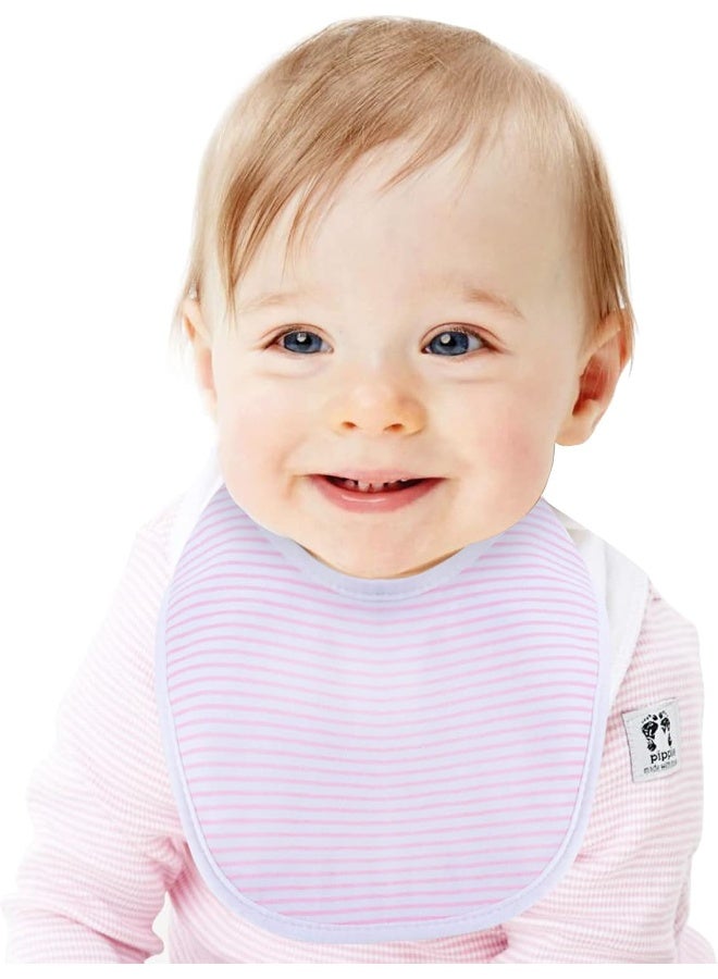 Hakochia Waterproof Baby Bibs Organic Cotton Super Soft and Absorbent With Adjustable Snap for Baby Boys and Girls - Image 5
