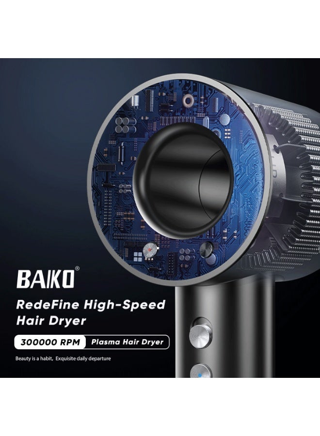 BAIKO High Speed Hair Dryer – 3 Speed Settings, 4 Heat Temperature Modes | Powerful Fast Drying Hair Blower for Women & Men | Lightweight Professional Hair Dryer Single Head - Image 5