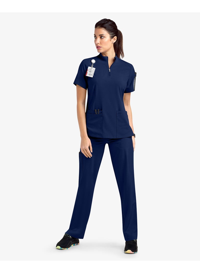 KUYING New V-neck Split Style Medical Work Uniform  - Image 1