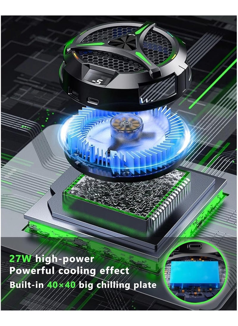 JAJEEK Magnetic iPad Cooler – High-Performance Tablet Cooling Fan with Temperature Display, Universal Radiator for iPad, Surface Pro, Tab & More – Advanced Heat Dissipation for Gaming, Streaming, and Heavy Workloads, Portable & Easy to Use  - Image 3