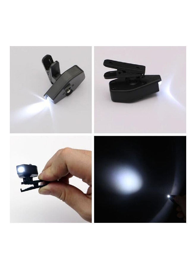 NIBEMINENT - Portable Mini LED Light Glasses Clip-On Lamp Reading Illumination Outdoor Tool - Image 1