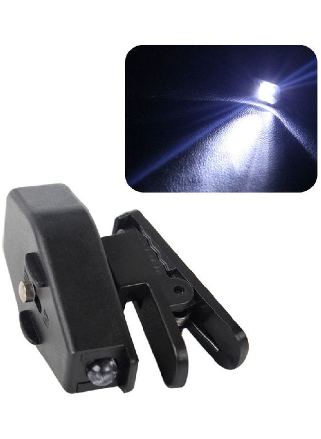NIBEMINENT - Portable Mini LED Light Glasses Clip-On Lamp Reading Illumination Outdoor Tool - Image 1