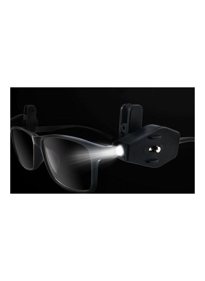 NIBEMINENT - Portable Mini LED Light Glasses Clip-On Lamp Reading Illumination Outdoor Tool - Image 1