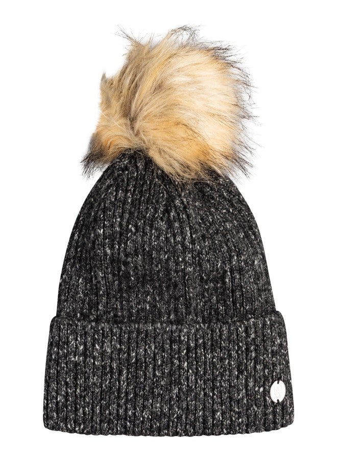 Roxy Women's Peak Chic Beanie (One Size, True Black (KVJ0)) - Image 1
