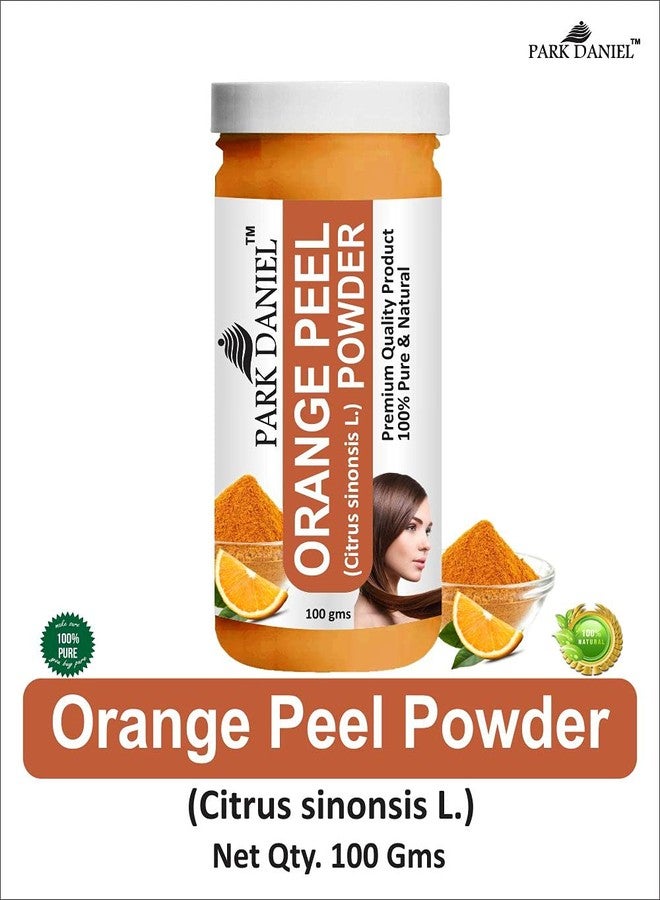 Park Daniel Premium Orange Peel Powder for Skin & Face | Natural Cleanser & Face for Men & Women | Pure Herbal Powder | Pack of 2 (100 g Each) - Image 3