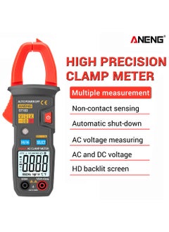 ANENG ST183 Digital Clamp Meter AC Current 6000 Counts True RMS Multimeter DC/AC Voltage Tester Hz Capacitance NCV Ohm Tests  - Image 2