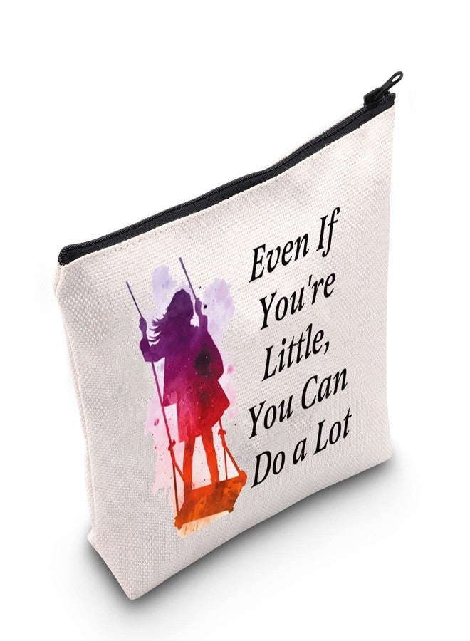 POFULL Musical Inspired Gift Musical Lover Gift Even If You're Little You Can Do a Lot Cosmetic Bag (Little Can Do a Lot) - Image 1