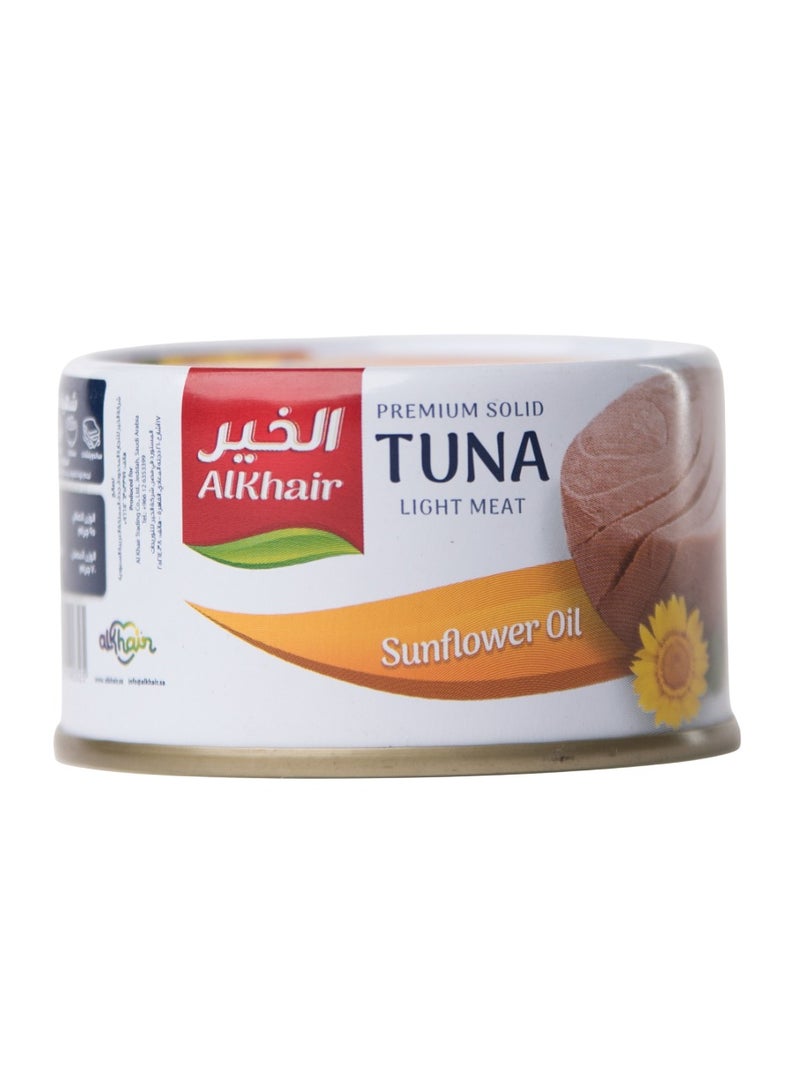 Al Khair Light Meat Tuna In Sunflower Oil - Image 1