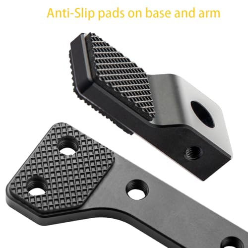 JOYJOM GPU Support Bracket, GPU Holder Stand, Adjustable GPU Sag Bracket Graphics Card Support for 12cm Fan Mount CNC Aluminum (0.63-6.3inch) - Image 5