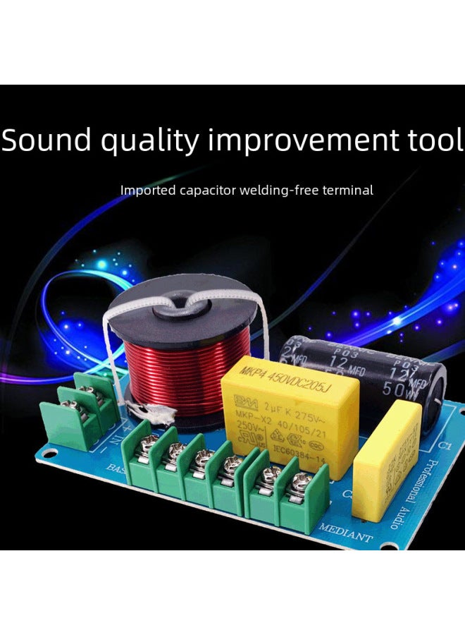 Bookshelf Speaker Divider Senior High School Low Three Frequency Hifi High Fidelity Square Dance Audio Crossover Division - Image 2