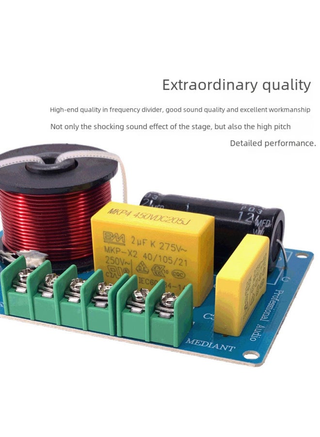 Bookshelf Speaker Divider Senior High School Low Three Frequency Hifi High Fidelity Square Dance Audio Crossover Division - Image 3