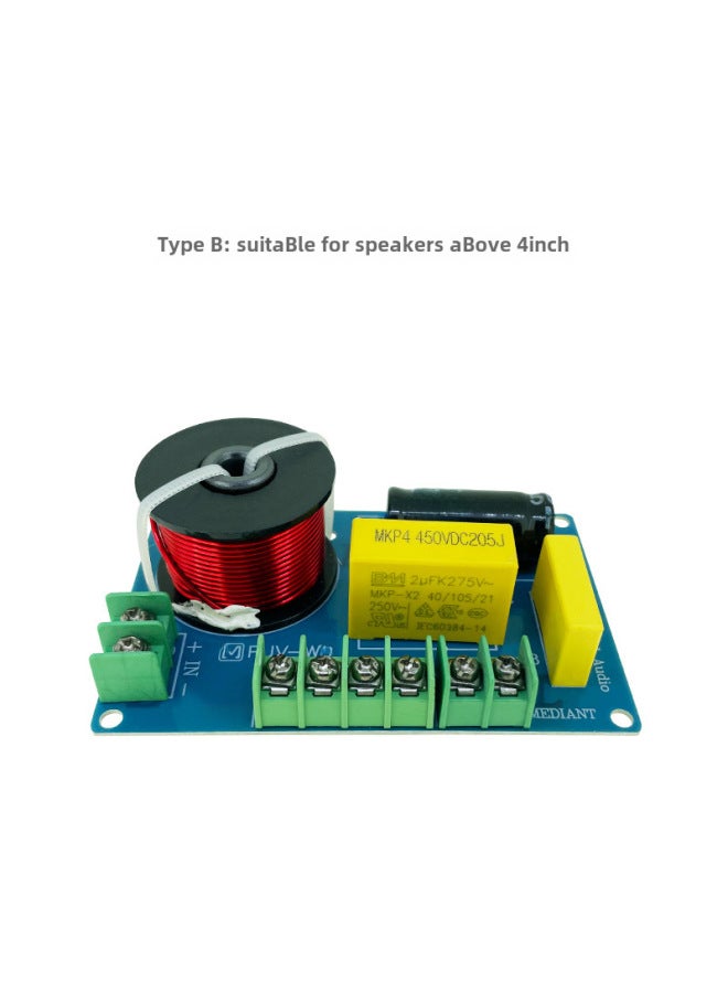 Bookshelf Speaker Divider Senior High School Low Three Frequency Hifi High Fidelity Square Dance Audio Crossover Division - Image 1