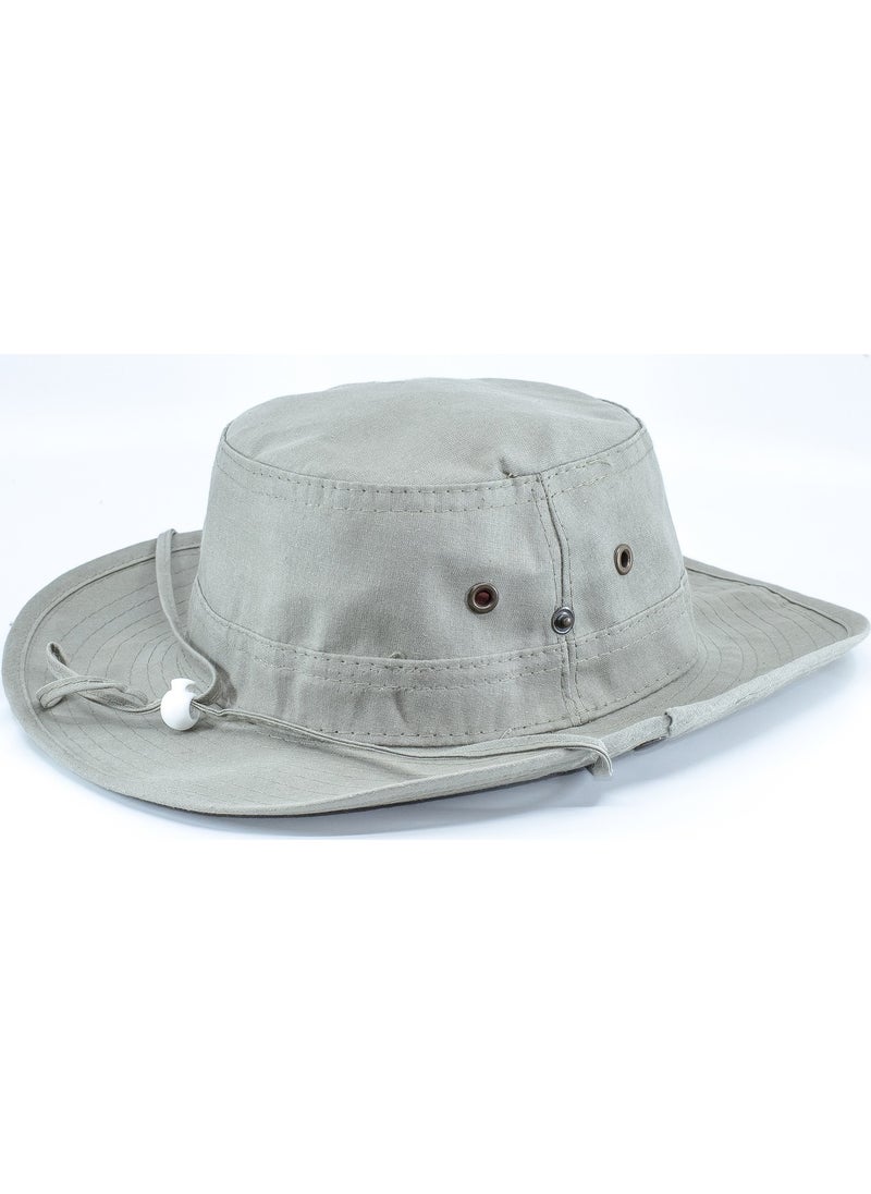 WGUST - Safari Hat Light Beige - Image 1