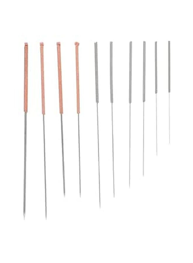 Stainless Steel Nozzle Cleaning Needles 0 15 1mm Mk8 Compatible For 3D Printer Extruder Tip Maintenance - Image 1