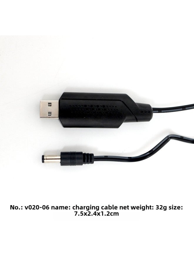 500m Nest Boat V700 Motor Bait Boat Bare Hull Steering Gear Accessories Set Remote Control Special Battery Charger-Color:V020-16 Usb Charging Cable  - Image 1
