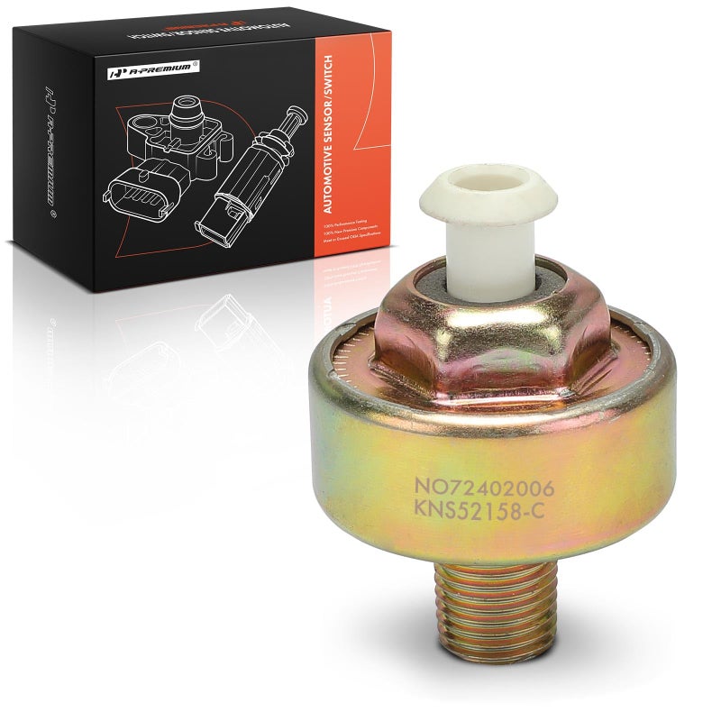 A-Premium APremium Ignition Knock Detonation Sensor Compatible with Chevy GMC Cadillac More Blazer C1500 Camaro Caprice Corvette Express G10 Impala K1500 Jimmy Safari Savana Yukon Escalade