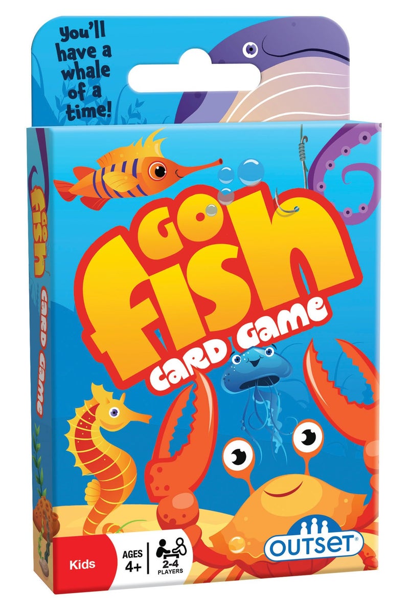 Outset Media Go Fish Card Game The Classic Card Game Featured on 36 OverSized Cards for 2 to 4 Players Ages 4 and up - Image 2