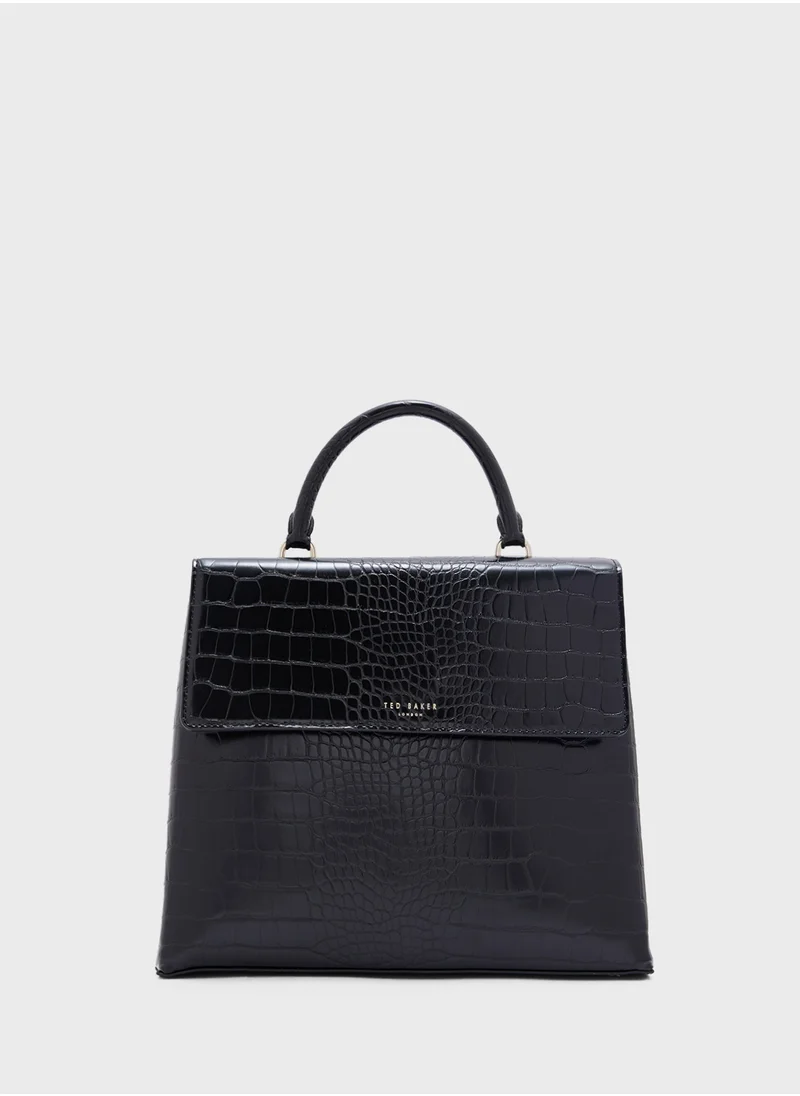 Ted Baker Aaliya Imitation Croc Backpack