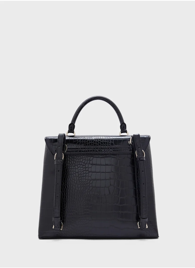 Ted Baker Aaliya Imitation Croc Backpack