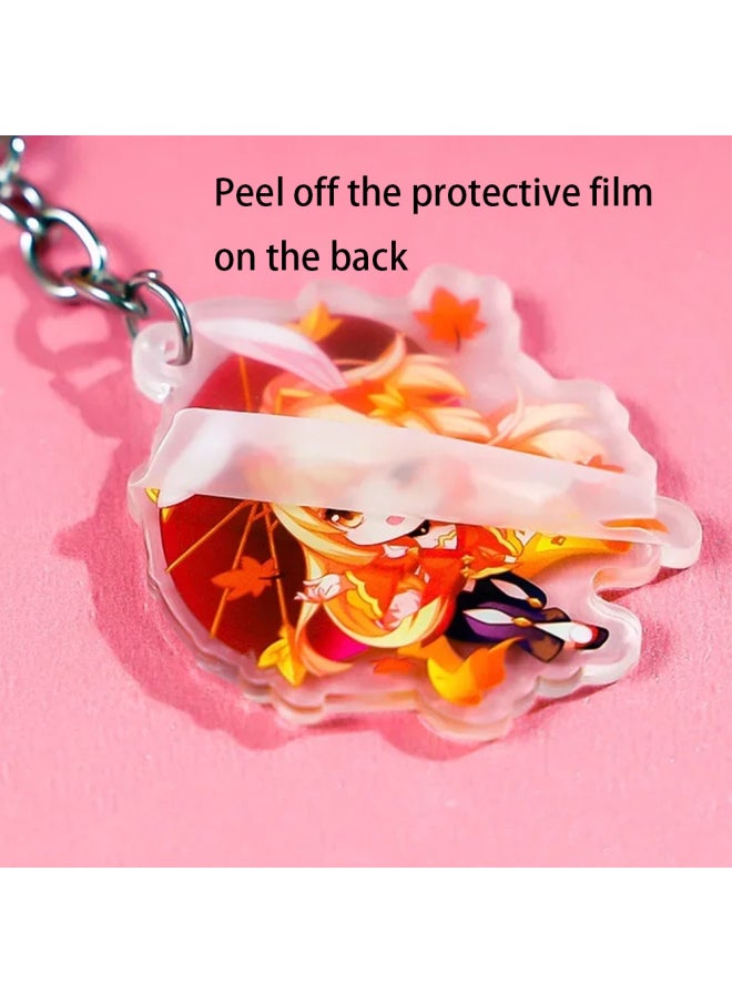 Generic - ALIEN STAGE IVAN & TILL Dangle-dangle keychain man Acrylic chain for pants womans key chain men pendant Girls Jewelry llavero-Color:Style 1-Size:55mm - Image 1