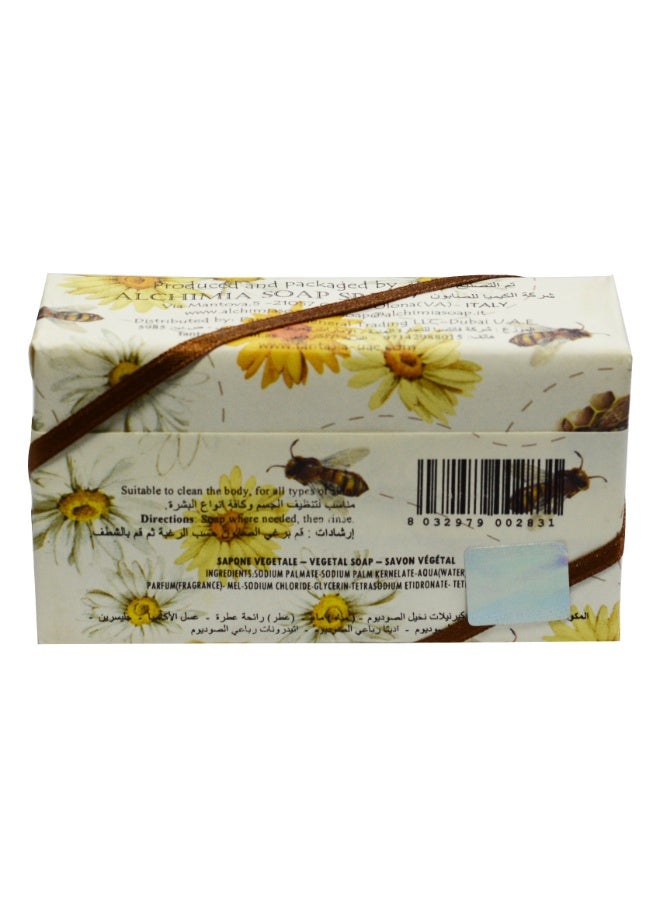 Alchimia Vegetal Soap Honey 200G | Nourishing Italian Soap | Natural Honey Extract| Moisturizing and soothing properties | Suitable for use on all skin types - Image 3