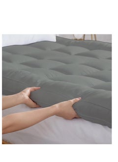 Generic Soft Mattress Topper for Back Pain Relief 7cm Thickness Fiber Mattress Filling Spray Suit Density 800gsm, Mattress, Mattress Cover  - Image 1