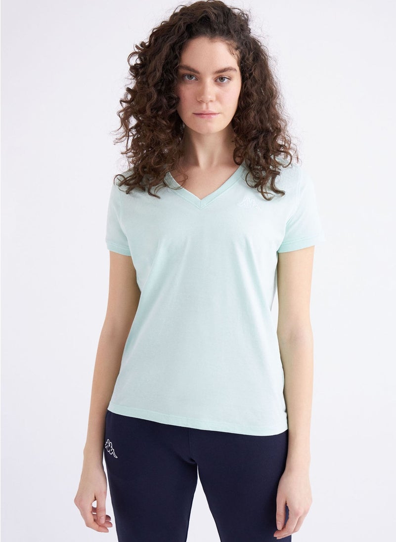 Logo Cabou Women's Pastel Green Regular Fit T-Shirt - pzsku/Z6E2E5566E7517C130174Z/45/_/1728060654/2d30e7ab-cb73-43fc-85fb-ee81b1c3323a