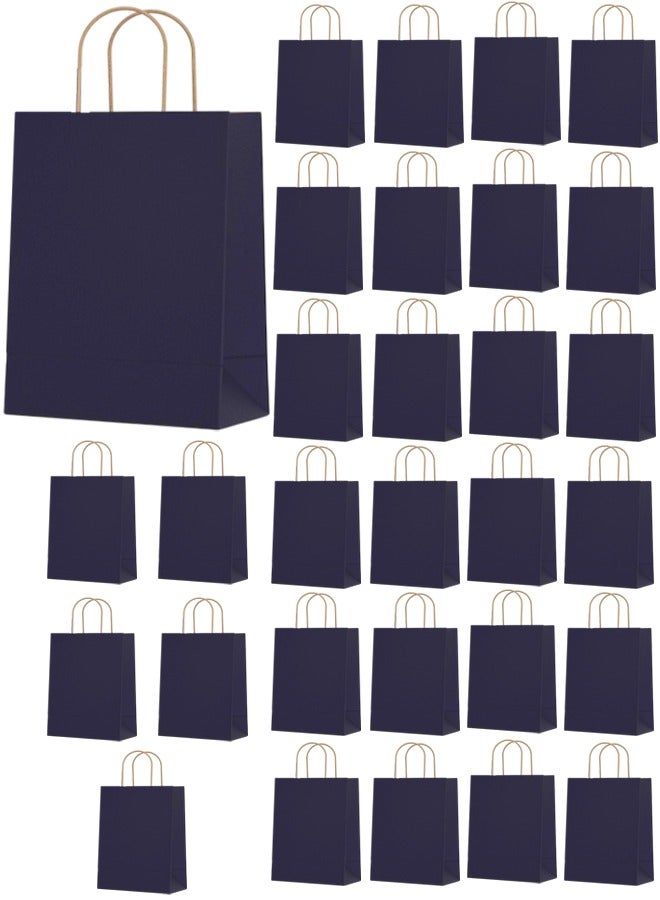 Generic 30 Piece Kraft Paper Handbag Set, High Grade Durable Paper Gift Bags with Handles for Shopping, Parties and Events 