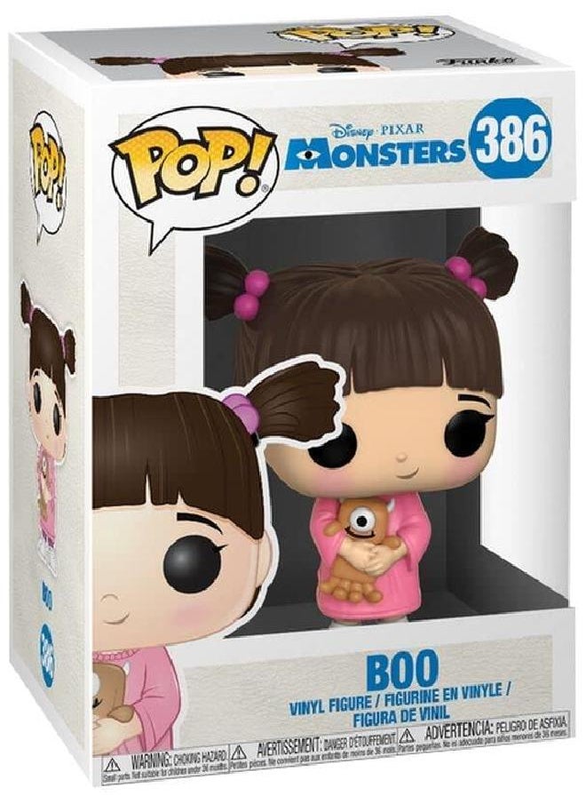 POP - POP Disney Pixar: Monsters Inc. 20th - Boo Funko Pop! Vinyl Figure (Bundled with Compatible Pop Box Protector Case), Multicolored, 3.75 inches - Image 1