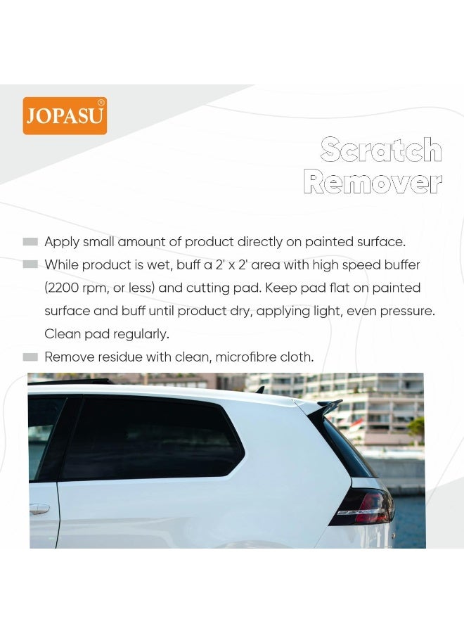Jopasu J-Cut Scratch Remover 160g for Car & Bike | Medium Cut Rubbing Compound | Removes Scratches, Swirls & Paint Blemishes | High Gloss Finish - Image 2
