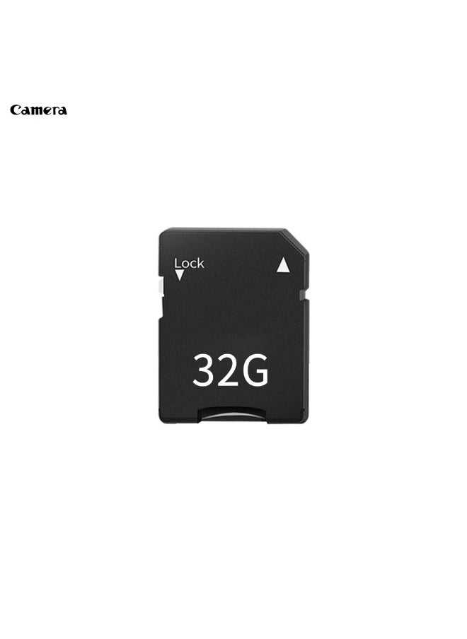 Generic D7 4K HD WiFi Digital Camera Ultra Thin Student CCD Beauty Retro Photo Video Capture-Body Color:32g Memory Card  - Image 1