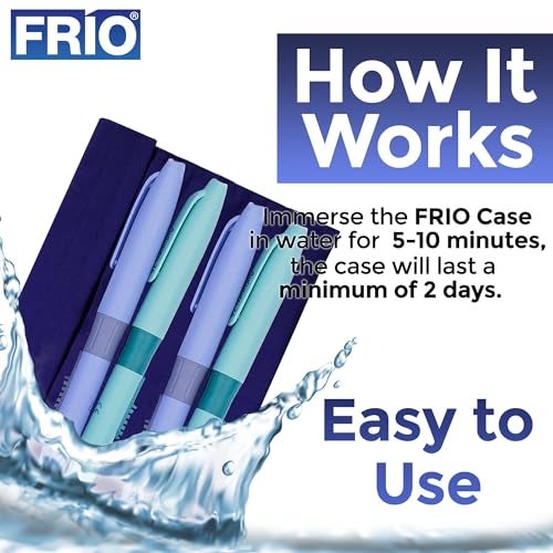 FRIO Extra Large Insulin Cooling Wallet - Keep Medication Cool for 45+ Hours Insulin Bag - Perfect for Travel and Everyday Use - Image 5