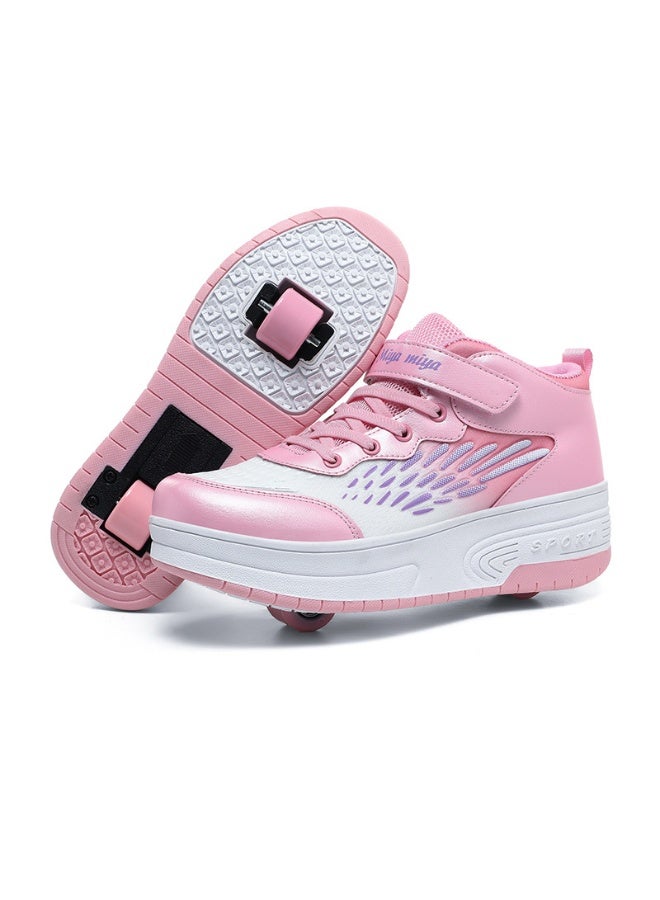 Kids' Roller Skates - Dual-Wheel Flying Shoes