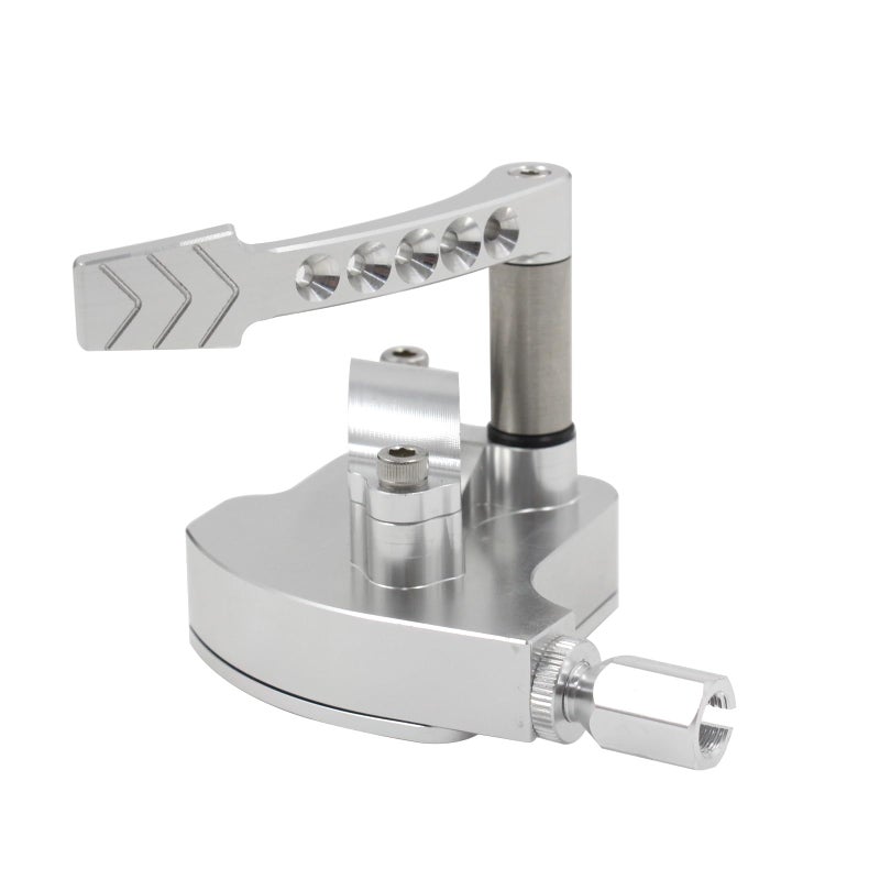 LVOUP 78 Universal Billet Throttle Thumb Assembly Compatible with Yamaha Banshee Raptor 350 660 700 HD TRX 400EX 250450R Suzuki LTR450 250 500 LTZ400 250 500R Kawasaki Silver