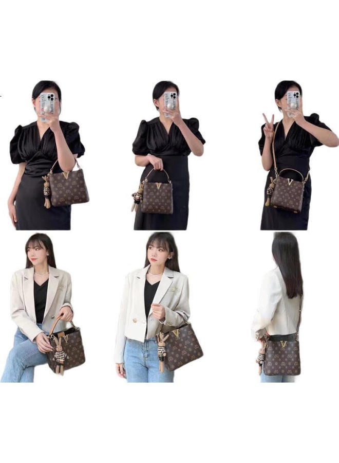 Old Man'S Head Laotou Women'S Handbag, Large Capacity Bucket Bag, Handheld, Shoulder, Crossbody Bag, Qixi Valentine'S Day Gift For Girlfriend - Image 3