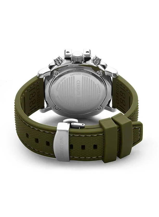 CERRUTI 1881 POSITANO Round Analog Wrist Watch CIWGO2206804 - 53 mm - Green