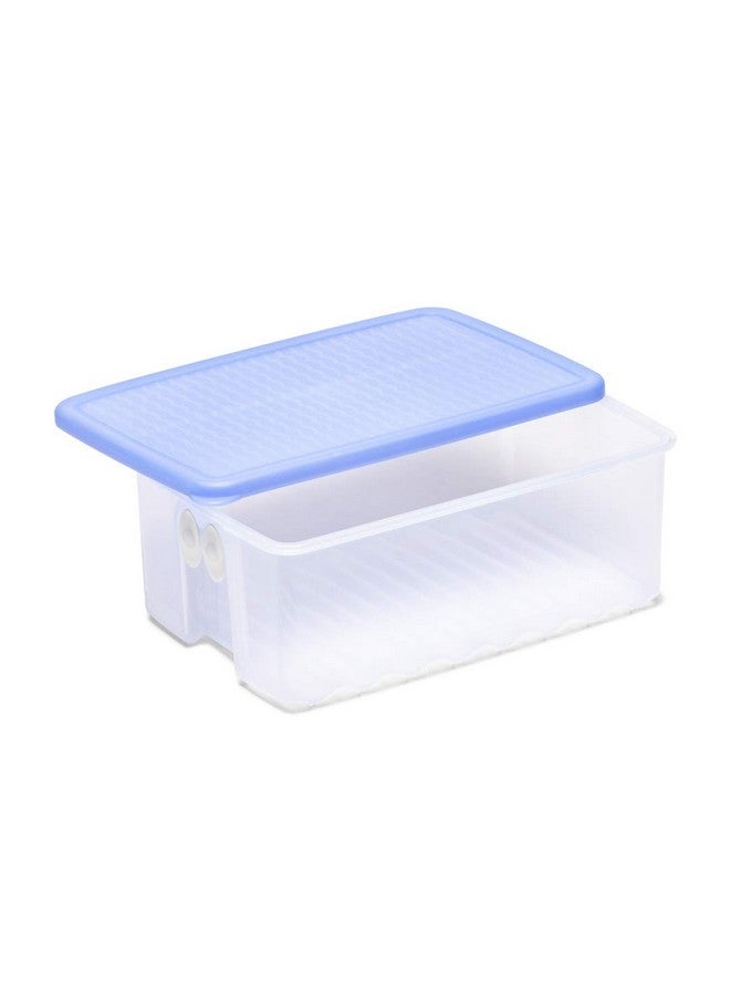 Tupperware Plastic Fruits And Vegetables Storer - 1.6 Litre, 2 Pieces, Blue - Image 5